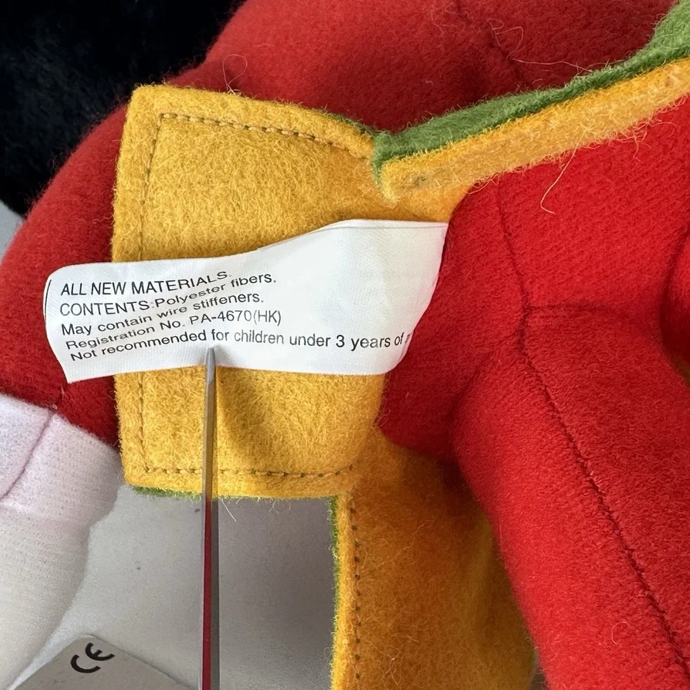 Vintage Marvin the Martian Looney Tunes Plush‎ Stuffed Felt Ace Novelty 1998 NWT